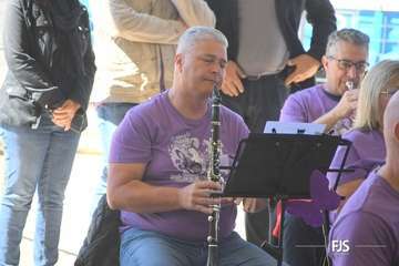 Concierto de la Banda Municipal de Telde por el 8M/FJS Fotografía.